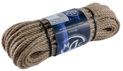 Шпагат джутовый крученый 4мм 40 метров МДС