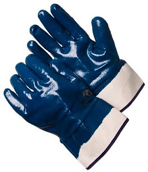 Перчатки рабочие хлопок, нитриловое покрытие р.10.5, 650011