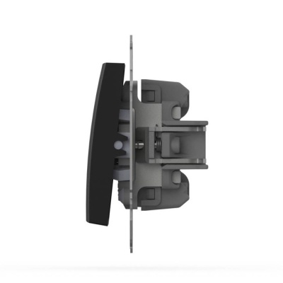 Выключатель 3-клавишный Zena-Vega 10А вантаблэк EL-BI 609-014800-254