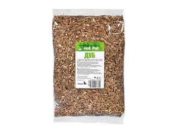 Щепа для копчения дуб 1 л, Hot Pot 61419