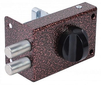 Замок накладной медь ЗН1 2Р Омега