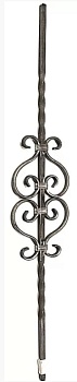 Кованый элемент балясина 12x150x950мм (05.077.02-С)