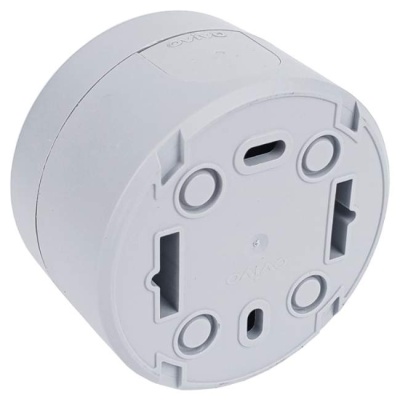 Розетка 1-ая xOne с заземлением серый Ovivo 406-240000-217