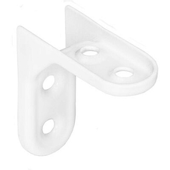 Полкодержатель MONO белый 100x100x1.2 мм, AKS 68536 Полкодержатель MONO белый 100x100x1.2 мм, AKS 68536