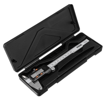 Штангенциркуль электронный с глубиномером 150 мм Denzel 31613