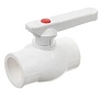 Кран шаровый PP-R белый Дн 25 OPTIMA металлический шар VALFEX