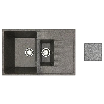 Мойка из искусственного камня, грэй, FORMA, BelEvors