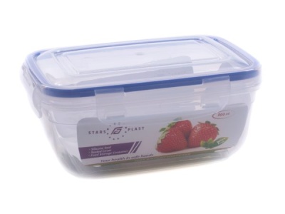 Контейнер для продуктов пластмассовый герметичный 800 мл 94067 STARS PLAST