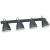 Светильник HN5050-4C BLACK, 4xE27, max 40 Вт ETP