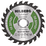 Круг пильный по дереву 190х30/20мм 24Т HW190 Hilberg Industrial