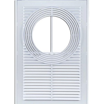 Решетка вентиляционная II-2030 UNIVERSAL 200х300 мм с универсальным фланцем 100-150 мм STORM