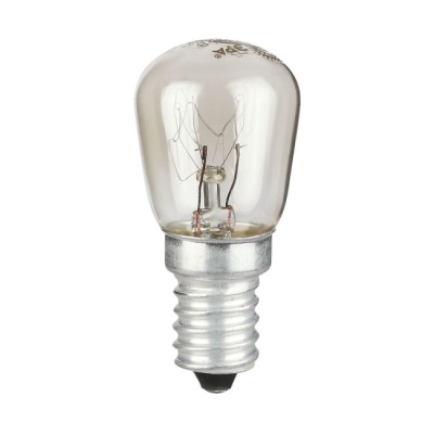 Лампа накаливания для холодильника и швейной машинки T26 230V 25W E14 ЭРА