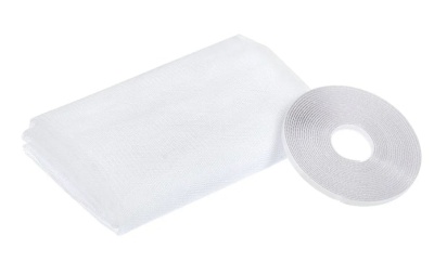 Сетка антимоскитная для окон с крепежной лентой 130x150см HELP