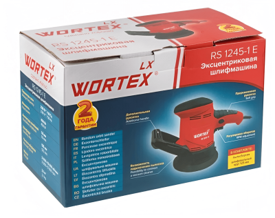 Эксцентриковая шлифмашина WORTEX LX RS 1245-1 E