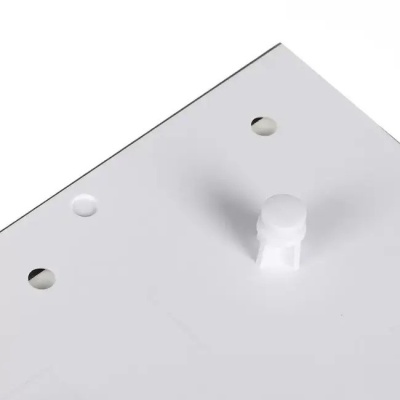 Панель лицевая вентиляционная SYSTEM+ 10х10 см хром Viento GORIZONT 100chrome