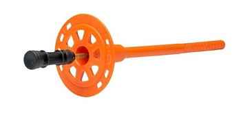 Дюбель для теплоизоляции 8x160мм со стальным гвоздем с термоголовкой DT-8T ЕКТ