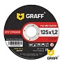 Круг отрезной 125х1.2x22.23 мм по металлу GRAFF
