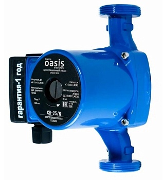 Насос циркуляционный making Oasis everywhere СВ-25/6 ЕСО вертикальный