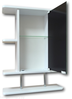 Шкаф настенный Гамма 10/1 левый (белый)