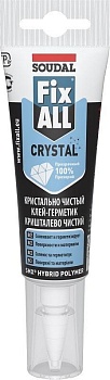 Клей-герметик Soudal Fix All Crystal прозрачный 125мл