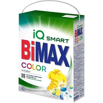 Порошок стиральный Color автомат 2.4 кг BiMAX Порошок стиральный Color автомат 2.4 кг BiMAX