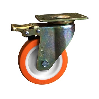 Колесо большегрузное полиуретановое RONEL серия RN01 NPU, Инолта