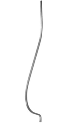 Кованый элемент балясина 12x200x950мм (04.106.05-С)