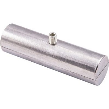 Соединитель торцевой внутренний 2-х труб d 25 мм, хром, AKS 14255