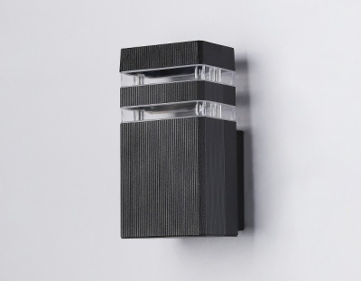 Светильник настенный уличный Ambrella Light ST2572 BK/CL