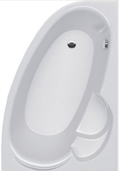 Ванна акриловая Alba Spa Katrina 170x110 см R