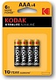 Элемент питания (батарейка) щелочной Kodak LR03-4BL XTRALIFE [K3A-4]