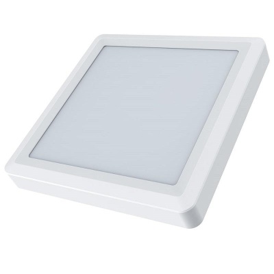 Светильник светодиодный накладной квадратный 24W, белый, 4000K ETP