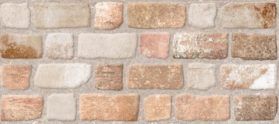 Плитка облицовочная Лофт коричневая, светлая 200х450мм 139361 М-Квадрат