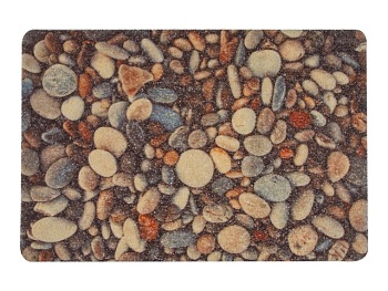 Коврик придверный 40x60 см, Камушки, PERFECTO LINEA 22-300300 Коврик придверный 40x60 см, Камушки, PERFECTO LINEA 22-300300