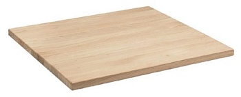 Столешница квадратная (сорт АВ, хвоя) 600х600х28мм