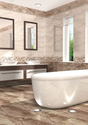 Плитка облицовочная Анталия бежевый 200х500мм, Березакерамика