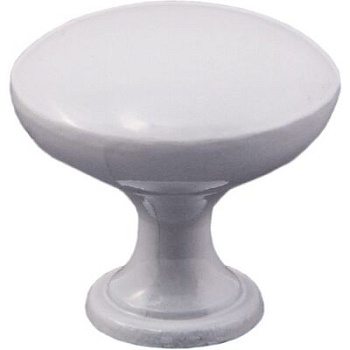 Ручка мебельная TERNI белый глянец, AKS