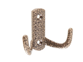 Крючок-вешалка №10 цвет бронза STARFIX