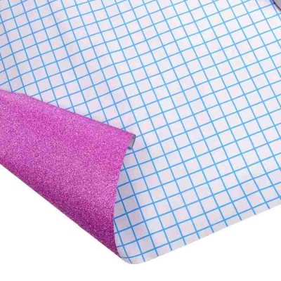 Пленка самоклеящаяся 45x100см розовая с блестками deVENTE 8117132