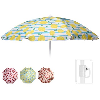 Зонт пляжный складной 146 см Belbohemia X11000220