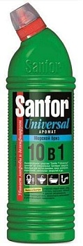 Средство санитарно-гигиеническое Универсал Sanfor 750г Морской бриз   Средство санитарно-гигиеническое Универсал Sanfor 750г Морской бриз