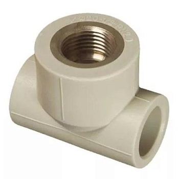 Тройник ПП с внутренней резьбой 20x1/2