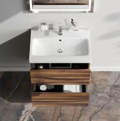 Тумба с умывальником 60 Gem M90-FHX0602HF-WCC0602WG, AM.PM