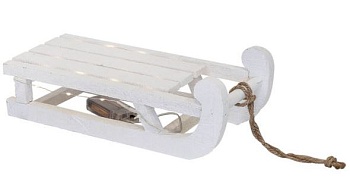 Украшение деревянное светящееся 