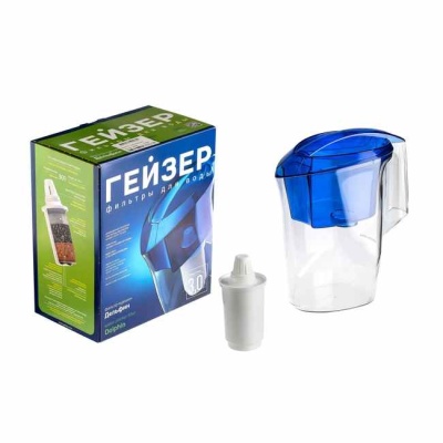 Водоочиститель Кувшин Дельфин GEYSER синий