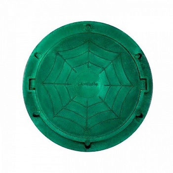 Люк канализационный Дачный 750x50 мм, зеленый, Стандартпарк 35288-2