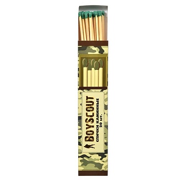 Спички каминные 205мм 20шт BOYSCOUT 3/60 (61030)