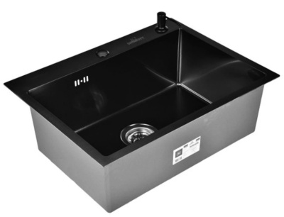 Мойка кухонная K36045B графит Gerhans