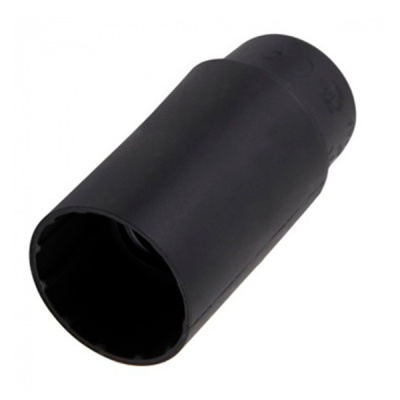 Патрон Е14 подвесной пластик черный Electraline