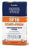 Шпатлевочная гладь ACRYL-PUTZ SF 16 START+FINISH, Sniezka